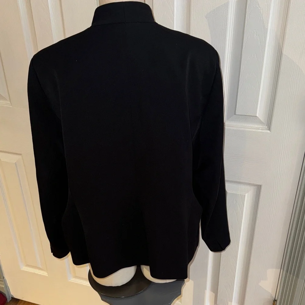 Womens‎ J. Crew Classic Black Blazer size 22